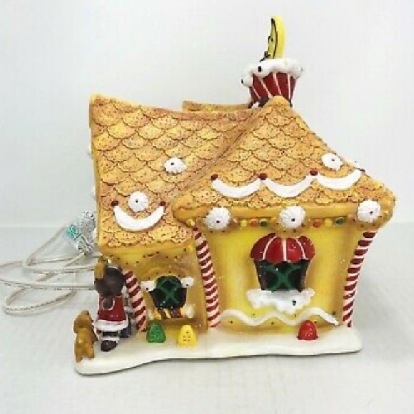 2001 O’Well Limited Edition Sugarplum Valley Gingerbread Moon Christmas House - Picture 2 of 6
